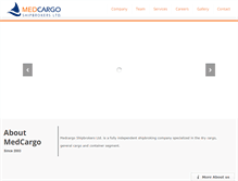 Tablet Screenshot of medcargo.com